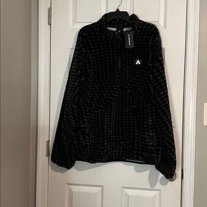 Airwalk Charcoal Fleece Jacket/ Unisex